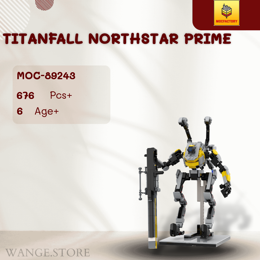 MOC Factory Movies and Games 89243 Titanfall Northstar Prime